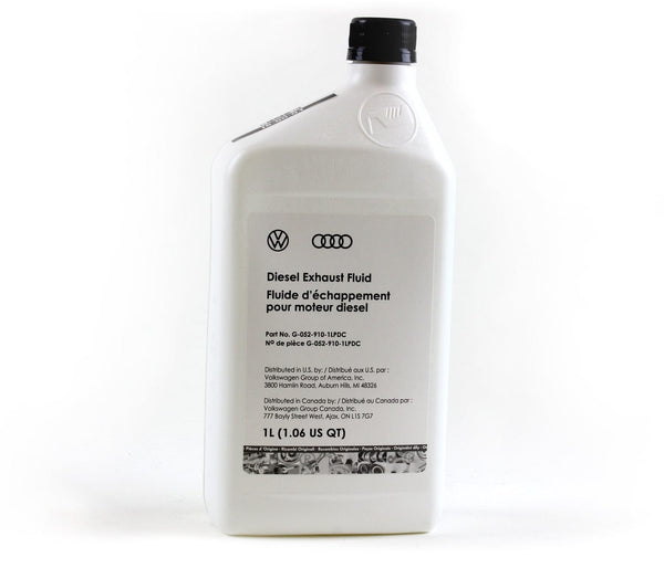 Genuine VW SEAT Audi Skoda Adblue Diesel Exhaust Fluid 10 Litres  (G052910M4) - Cox Motor Parts