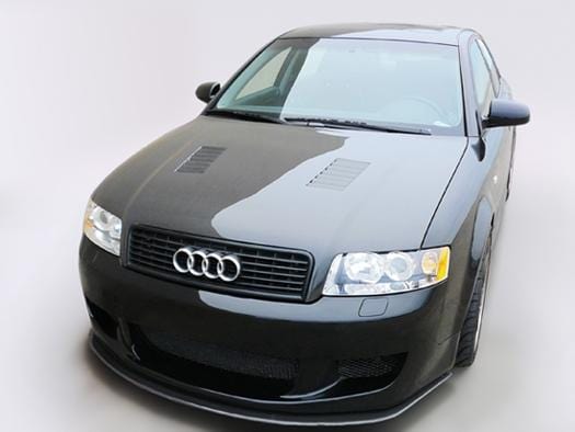 EuroGear Audi B6 A4 & S4 Vented Race Carbon Fiber Hood | AA402