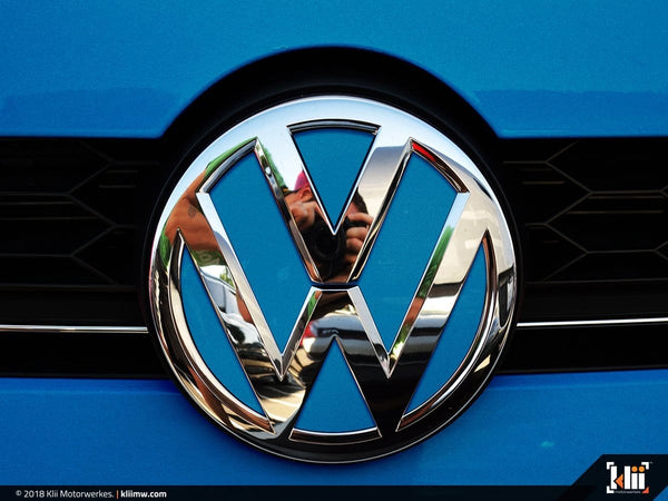 K36-17VFR  VW Front Badge Insert - Silk Blue Metallic – UroTuning