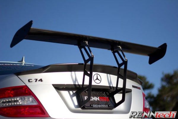 Renntech Carbon Fiber Rear Mount DTM Style Adjustable Wing - Mercedes –  UroTuning