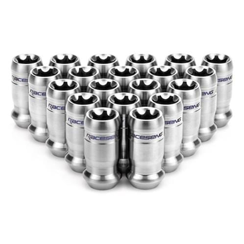 010230BRS20 TNR 1 Titanium Lug Nut Set Brushed UroTuning