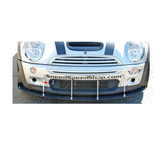 MINI R53 Mini Cooper S front bumper, carbon spoiler, Canard attaching :  Real Yahoo auction salling