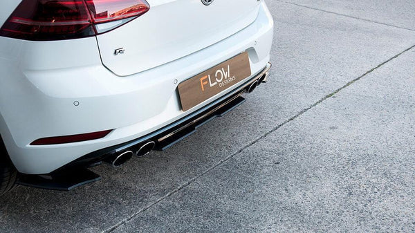 Buy Vw Mk7 5 Golf R Rear Valance 3 Piece Flow Designs – Urotuning