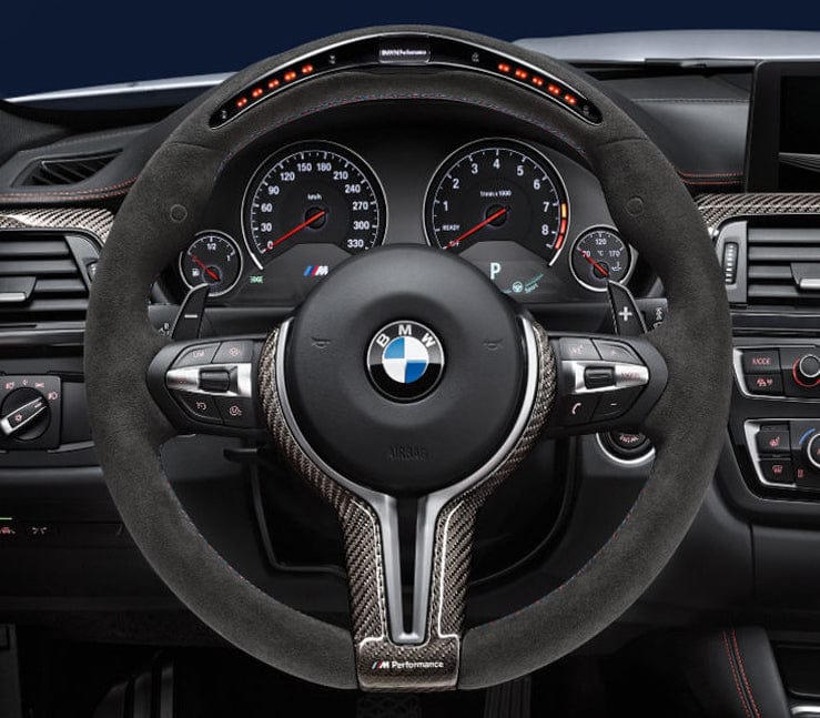 M Performance Steering Wheel with Race Display - BMW F87 M2 & M2 ...