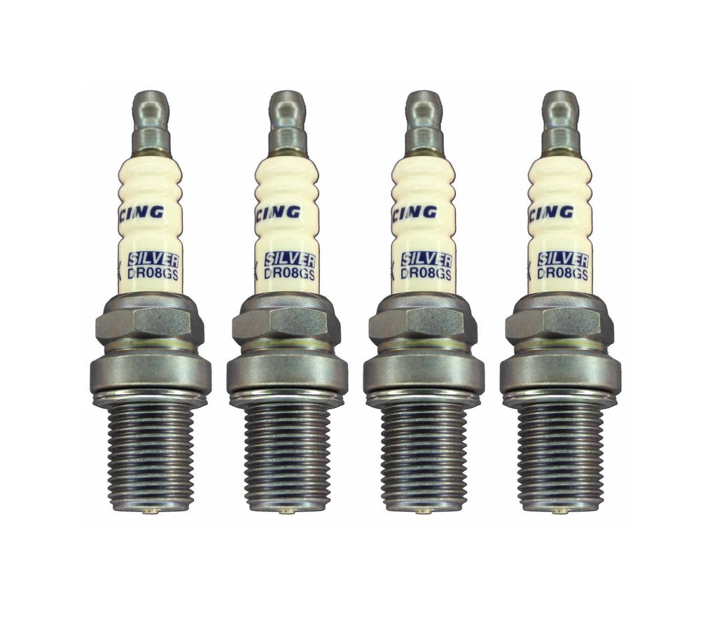 Brisk Silver Extra Turbo Racing DR08GS Spark Plug - Set of Four ...