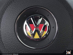 VW Steering Wheel Badge Insert - German Flag Atlas | 2018-Current